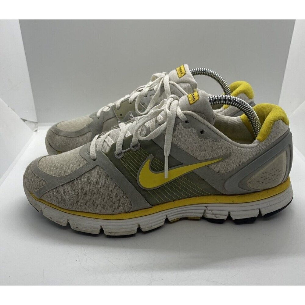 Nike Livestrong Running Shoes White Gray Synthetic Women's Size 10 390185-100 - Picture 3 of 9